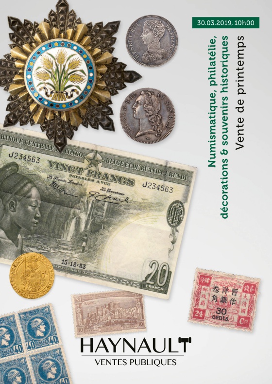 Coins and  medals, banknotes, philately and collectibles